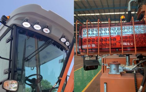 4GQ-1B sugarcane harvester LED Lights, Monitoring Cams